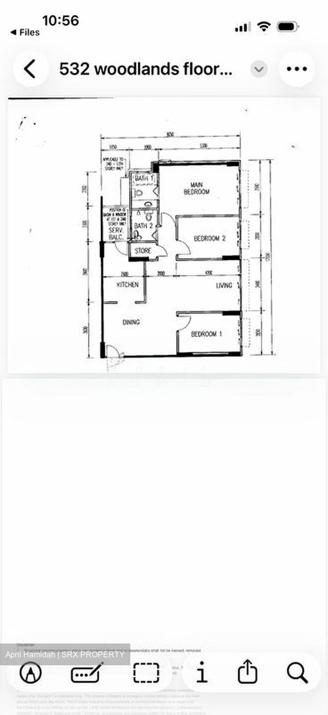 Blk 532 Woodlands Vista (Woodlands), HDB 4 Rooms #534680091